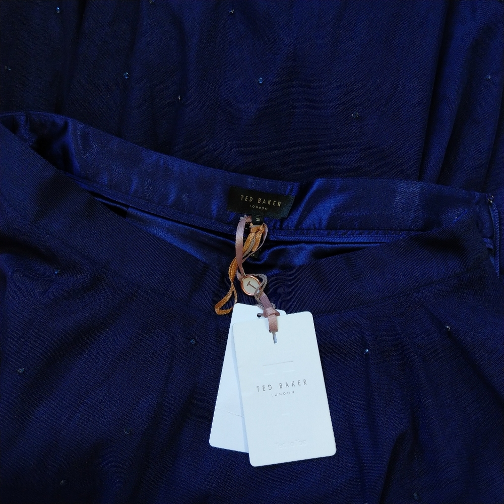 🍒NWT🍒 TED BAKER EMBELLISHED TULLE SKIRT - Picture 5 of 6